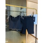 Alexander Wang High Stretch Fitness Yoga Wear Sports Suit