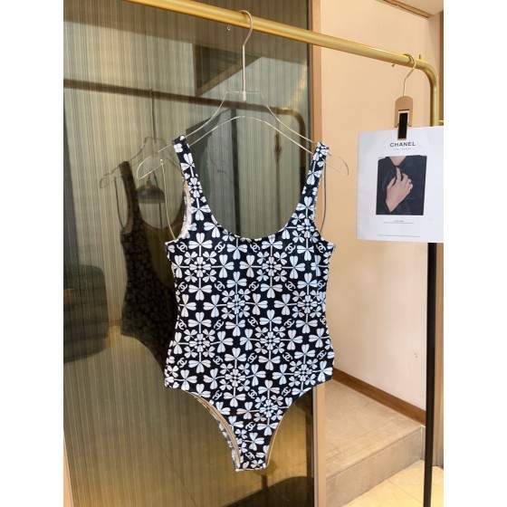 CHANEL One-piece swimming costume