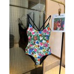 Gucci New Floral One-piece Swimsuit