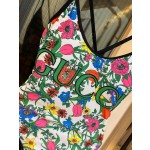 Gucci New Floral One-piece Swimsuit
