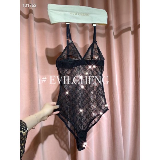 Gucci new mesh swimsuit