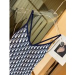 Dior long-sleeved one-piece swimsuit with sun protection