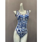 DG new print one-piece swimsuit