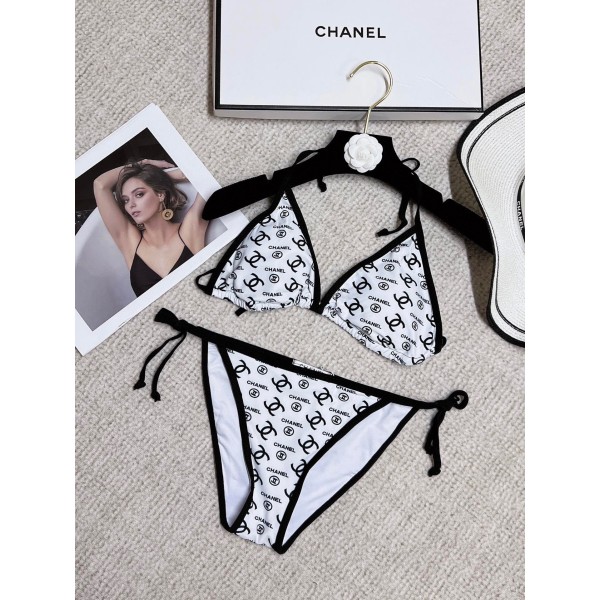Chanel new printed bikini