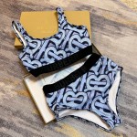 Burberry printed high stretch fitness yoga wear tracksuit