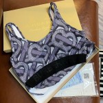 Burberry printed high stretch fitness yoga wear tracksuit