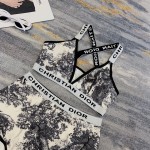 dior zoo series two piece swimsuit