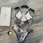 dior zoo series swimsuit