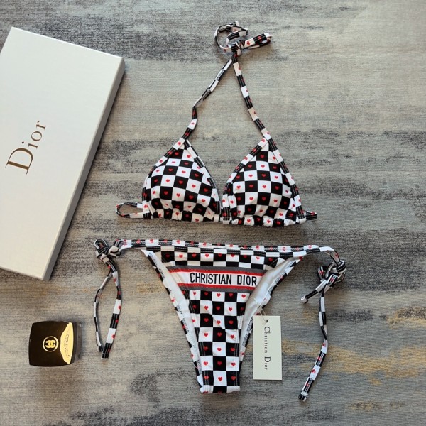 dior zoo series swimsuit