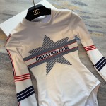 Dior Alpine Long Sleeve Swimsuit