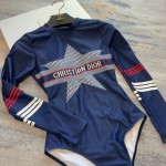 Dior Alpine Long Sleeve Swimsuit