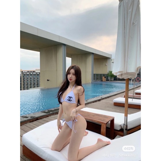 Chanel bikini swimming costume