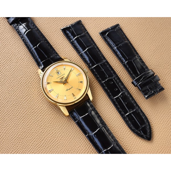 Longines men's three needles with calendar super luminous