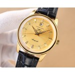 Longines men's three needles with calendar super luminous