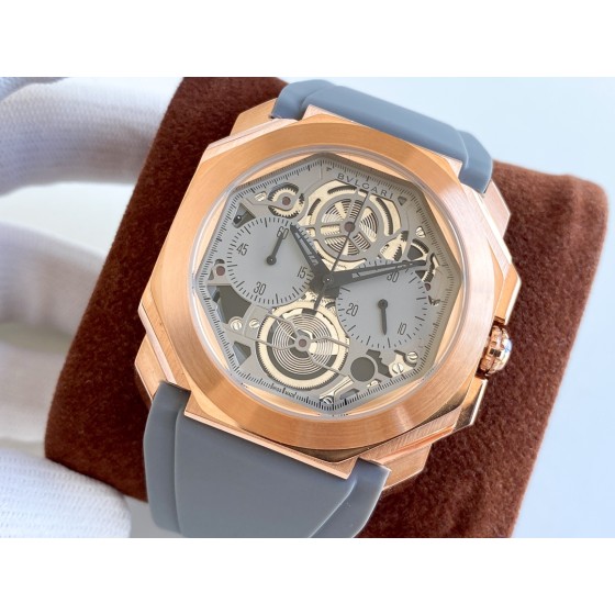 BVLGARI OCTO Finissimo Skeleton OS Chronograph Watch