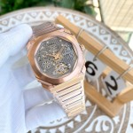 Bulgari OCTO series automatic flywheel engraved mechanical movement