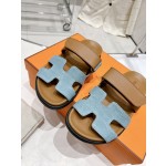 Hermes spring and summer sandals series couple models classic models