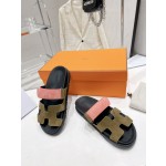 Hermes spring and summer sandals series couple models classic models