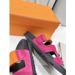 Hermes spring and summer sandals series couple models classic models