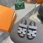 Hermes spring and summer sandals series couple models classic models
