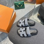 Hermes spring and summer sandals series couple models classic models