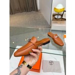 Hermes early spring new slippers