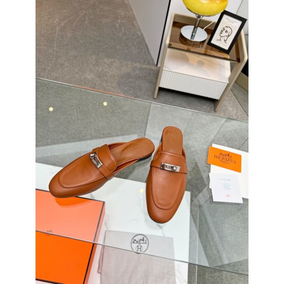 Hermes early spring new slippers