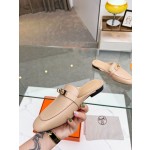 Hermes early spring new slippers