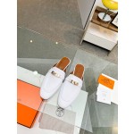 Hermes early spring new slippers