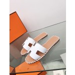 Hermes early spring new slippers