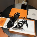 Hermes classic H high-heeled sandals series