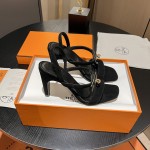Hermes classic H high-heeled sandals series