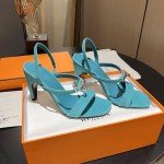Hermes classic H high-heeled sandals series