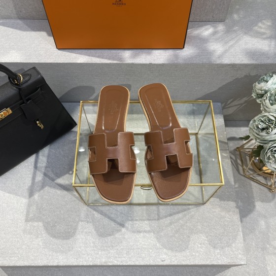 Hermes H Classic Slippers