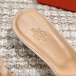 Hermes Oasis diamond face slippers series