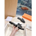 Hermes pure steel kelly lock slippers