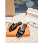 Hermes pure steel kelly lock slippers