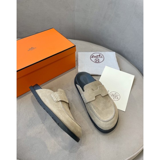 Hermes Birkenstock Mules