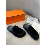 Hermes Birkenstock Mules