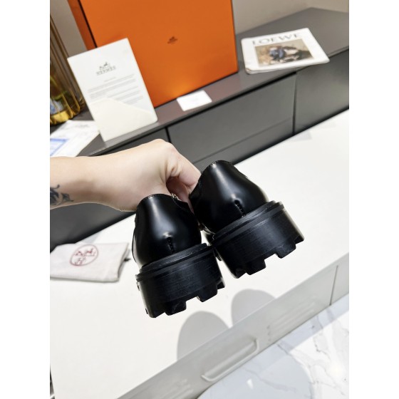 Hermes kelly buckle shoes/boots