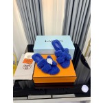 Hermes Autumn and Winter Flat Fur Drags