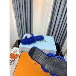 Hermes Autumn and Winter Flat Fur Drags