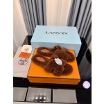 Hermes Autumn and Winter Flat Fur Drags