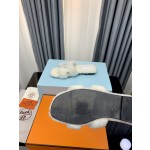 Hermes Autumn and Winter Flat Fur Drags