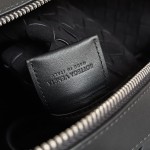 Bottega Veneta BV Woven Shoulder Bag Black #653118