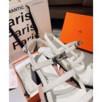 Hermes 6.5cm medium heel sandals