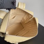 Bottega Veneta BV Woven Shoulder Bag Oatmeal #653118