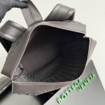 Bottega Veneta BV Braided Shoulder Bag Chocolate Brown #653118