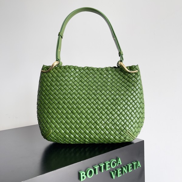 Bottega Veneta CLICKER Large Green Pepper Green #730969