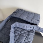 Bottega Veneta Bv Woven Nylon Bag 15 compartments oversized navy #70529